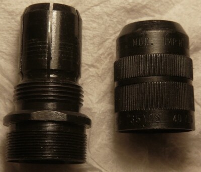 J. C. HIGGINS RARE 12 gauge ADJUSTABLE CHOKE COMPLETE, SUPER