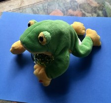 Bonnet bébé Smoochy la grenouille, 1997 vintage