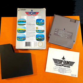 TOP GUN SECOND MISSION NINTENDO NES