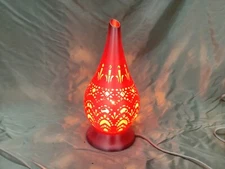 3D Printed Small Table Lamp pink  Mini Aesthetic Lamp, Compact Design