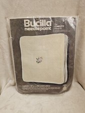 NOS New BUCILLA MELODY 12" NEEDLEPOINT Decorator Pillow KIT 4198 Persian Wool