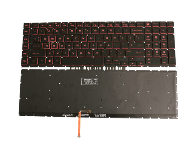 For HP OMEN 17-cb0002ca 17-cb1002ca 17-cb1010ca Laptop Backlit Keyboard Black
