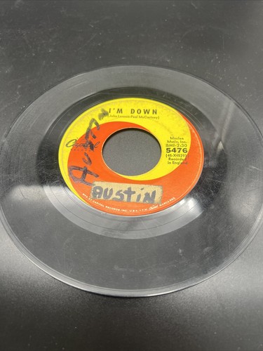 The Beatles-Help!/ I'm Down/Capitol 45/First Pressing/1965 - Picture 2 of 2