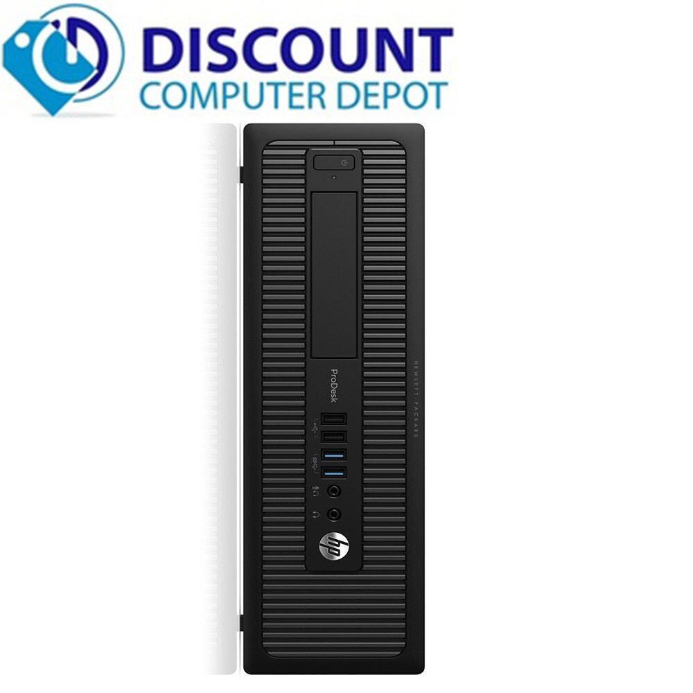HP ProDesk Desktop Computer Windows 10 PC Intel Core i3 3.40GHz