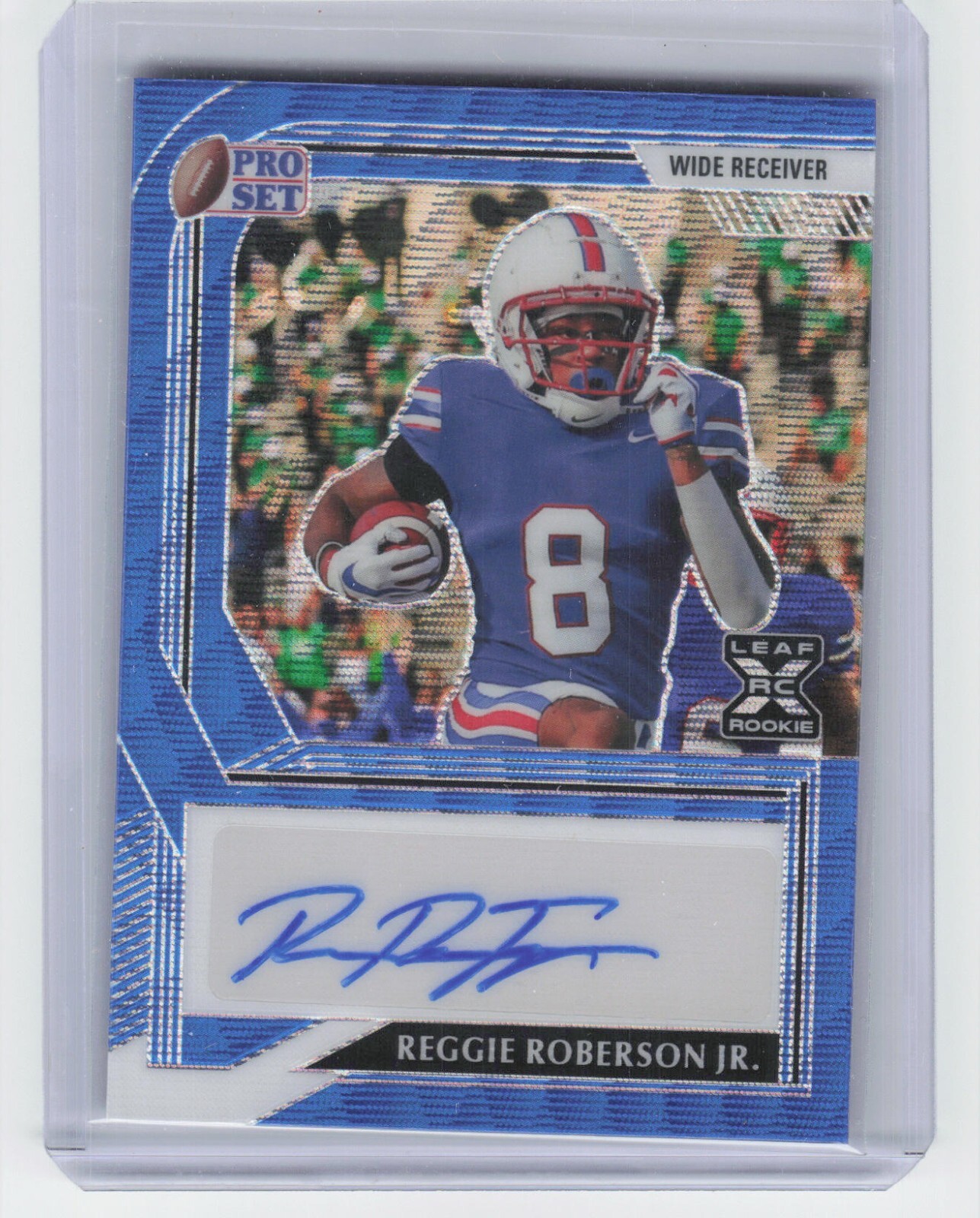 2022 Leaf Pro Set Metal - Reggie Roberson Jr. #PA-RR1 Blue Wave /30 (AU ...