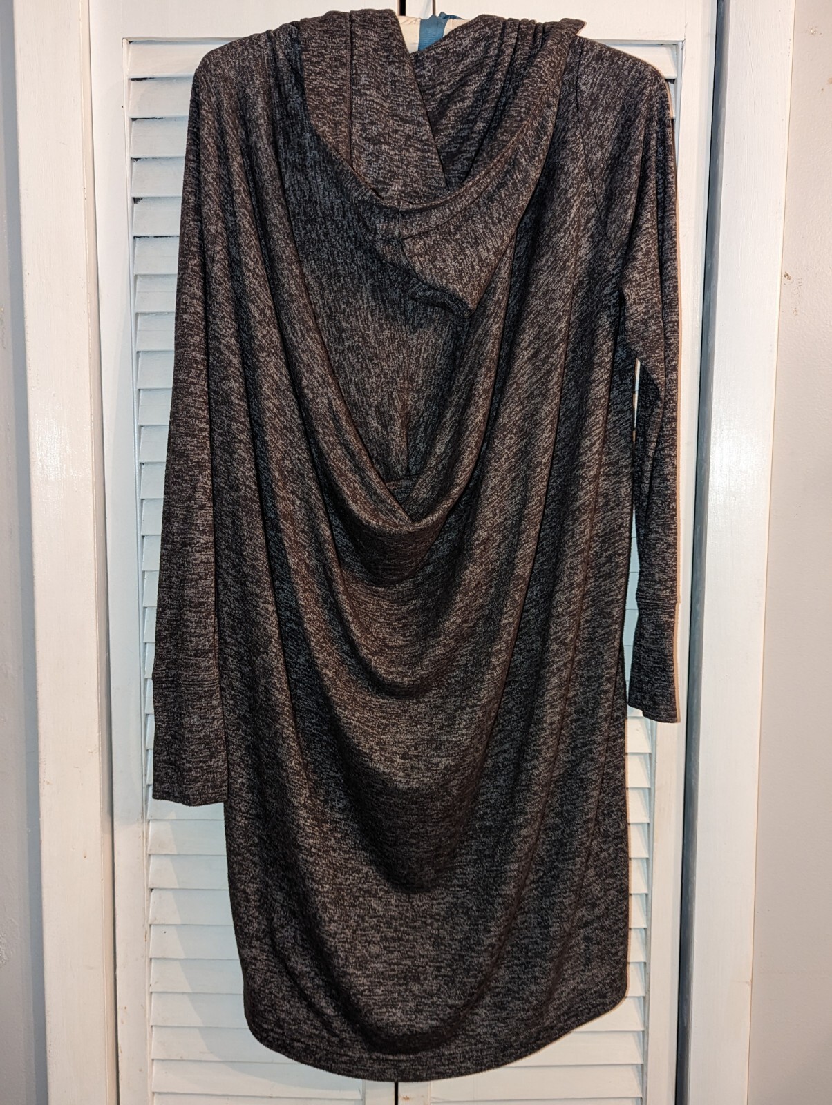 Athleta Harmony Wrap Open Front Duster Heather Gr… - image 2