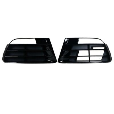 Left Right Front Bumper Fog Light Grille Cover Bezel For VW Scirocco R 2009-2014