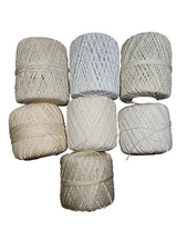 Vtg Star Puritan Mercetized American Thread Co. Boilfast Cotton Thread 7 Spools