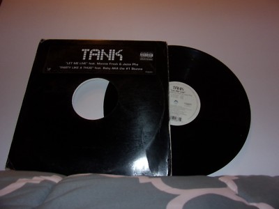 Tank Feat. Mannie Fresh & Jazze Pha : Let Me Live 12'' Vinyl Single/ 2002 Hip Hop