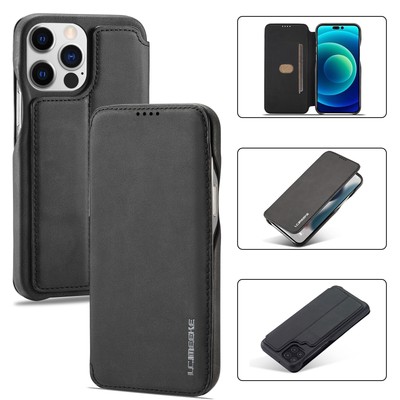 For iPhone 16Pro Max 15 14 13 12 11 XS/XR Leather Wallet Flip Stand Cover Case