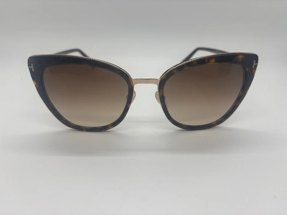 NUEVO Gafas de sol Tom Ford TF717 52F Havana oro rosa 57-20-140 mm SIN ESTUCHE Foto 2 de 4