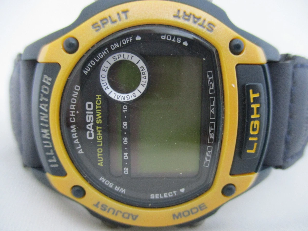 Casio illuminator hotsell yellow
