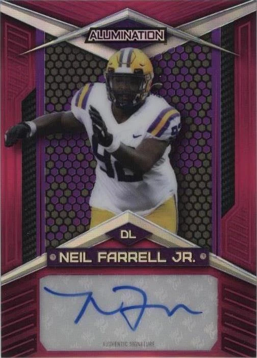 2023 Wild Card Alumination Draft Neil Farrell Jr. #AB-69