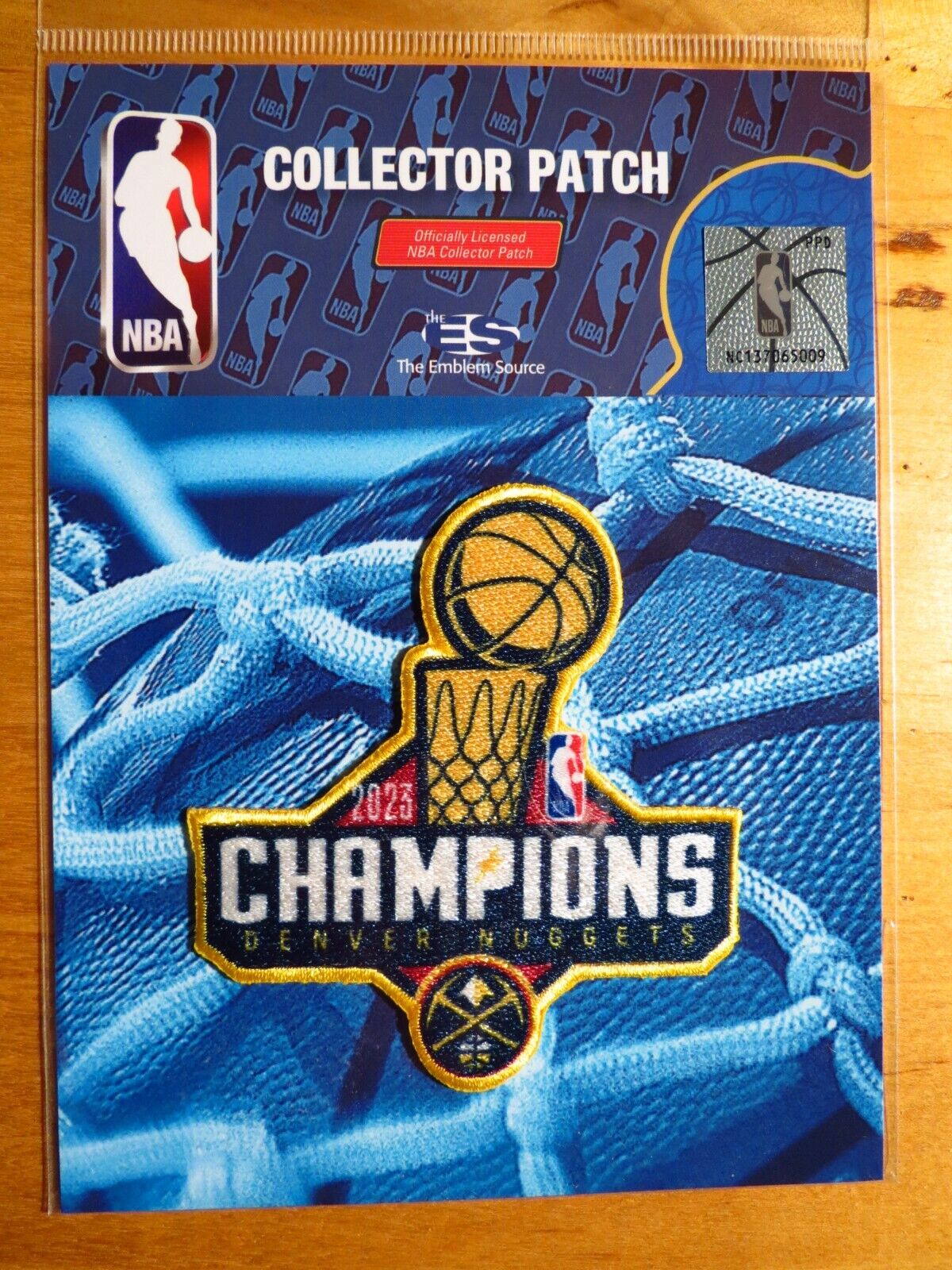 2023 NBA Finals Champions Denver Nuggets Official Patch