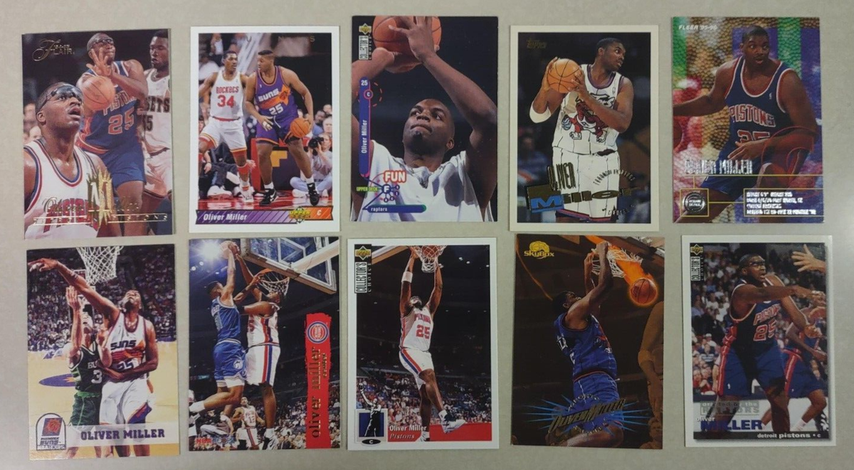 20 Card Lot of Different OLIVER MILLER w/ROOKIE! NBA Suns A Must