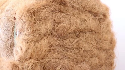 MARKENLOS 500g Kokosfasern, Bastelbedarf, Floristik, Dekoration, Nistmaterial, Orchideen