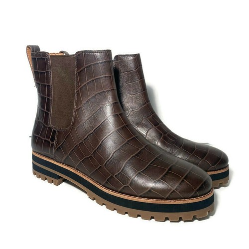 Madewell The Ivy Chelsea Boot in Croc 