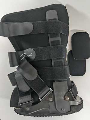 DeRoyal Walking Boot Leg/Ankle Brace Medium Black.
