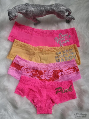 Victoria`s Secret**Pink**The Lacie**Cheeky**Höschen** Baumwolle**Spitze**