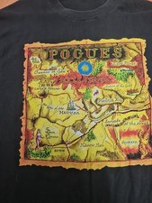 The Pogues Original Hells Ditch Tour T Shirt Size L Used Excellent Condition