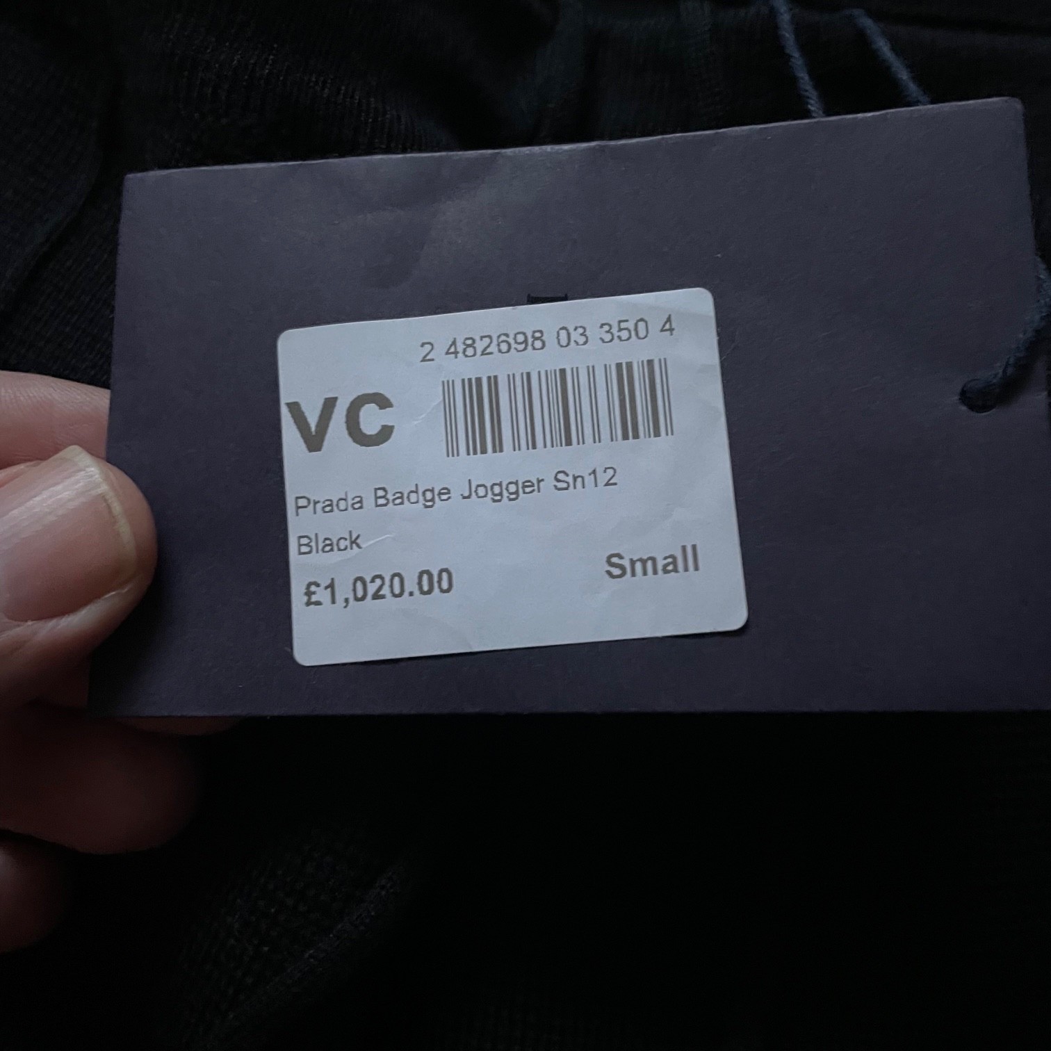 PRADA Triangle Logo Technical Stretch Wool Track … - image 8