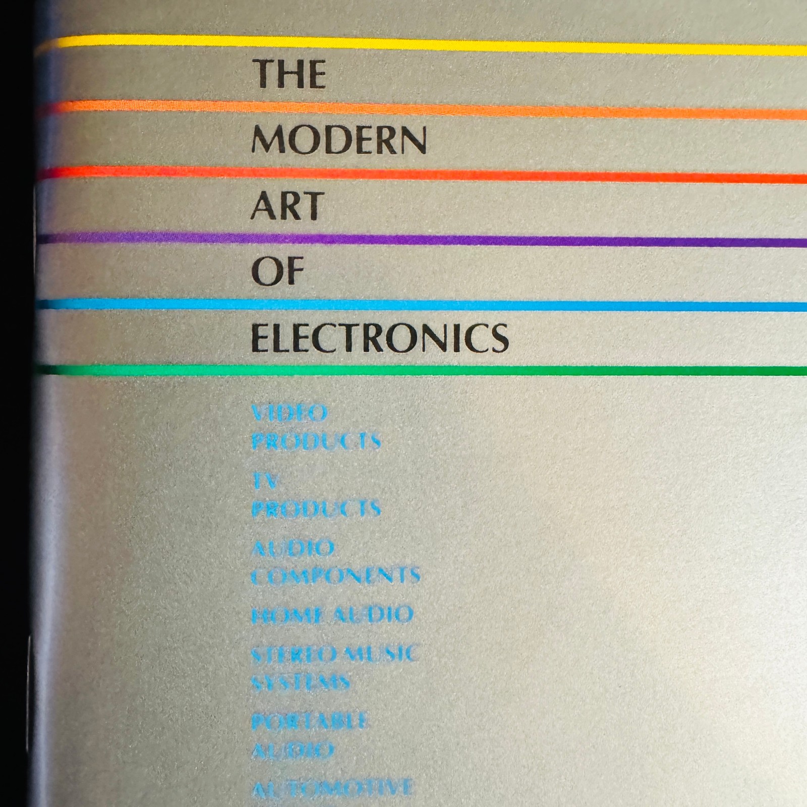 1985 SANYO CONSUMER ELECTRONICS CATALOG TV, Stereo, Betamax, Tape, CD, MORE NM