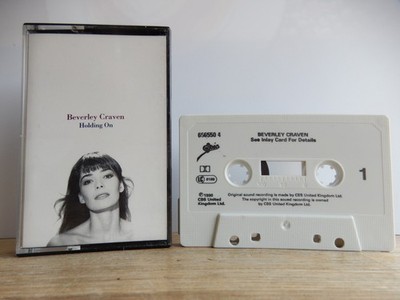 BEVERLY CRAVEN HOLD ON KASSETTE TAPE MC 1990 CBS UNITED KINGDOM EPIC