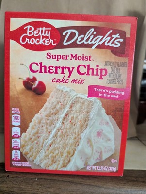 Betty Crocker Super Moist Cherry Chip Cake Mix, 375g (FREE SHIPPING)