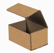 Small Shipping Boxes 6x4x3 Inches, Corrugated, 50-Pack