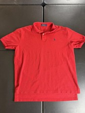 Polo Ralph Lauren Polo Shirt Mens XL Red Classic Fit Pony Logo Cotton