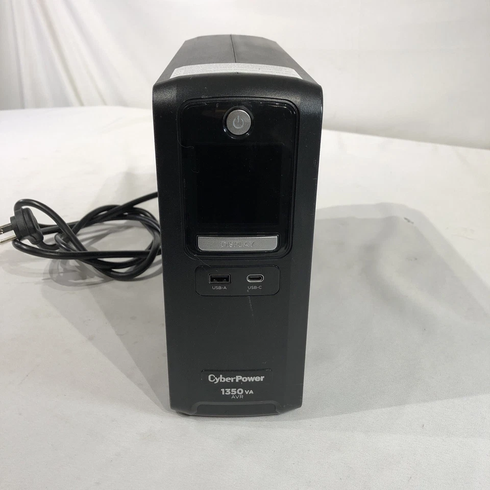 CyberPower Backup CST135UC2 1350 VA / 810W AVR LCD Power Supply, NO Batt - Image 2 of 4