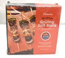 Camerons Himalayan Pink Salt Block 8" x 8" x 1.5" BBQ Grilling Block