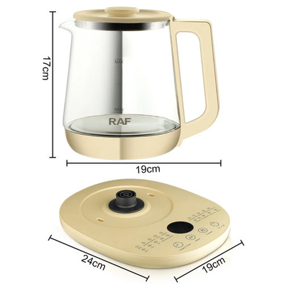 #ad Health Preserving Pot 1.5L Electric Glass Kettle Automatic Multifunctional $37.90