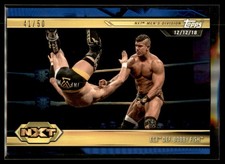 2019 Topps WWE Wrestling NXT BLUE #67 EC3 def Bobby Fish - NXT #41/50