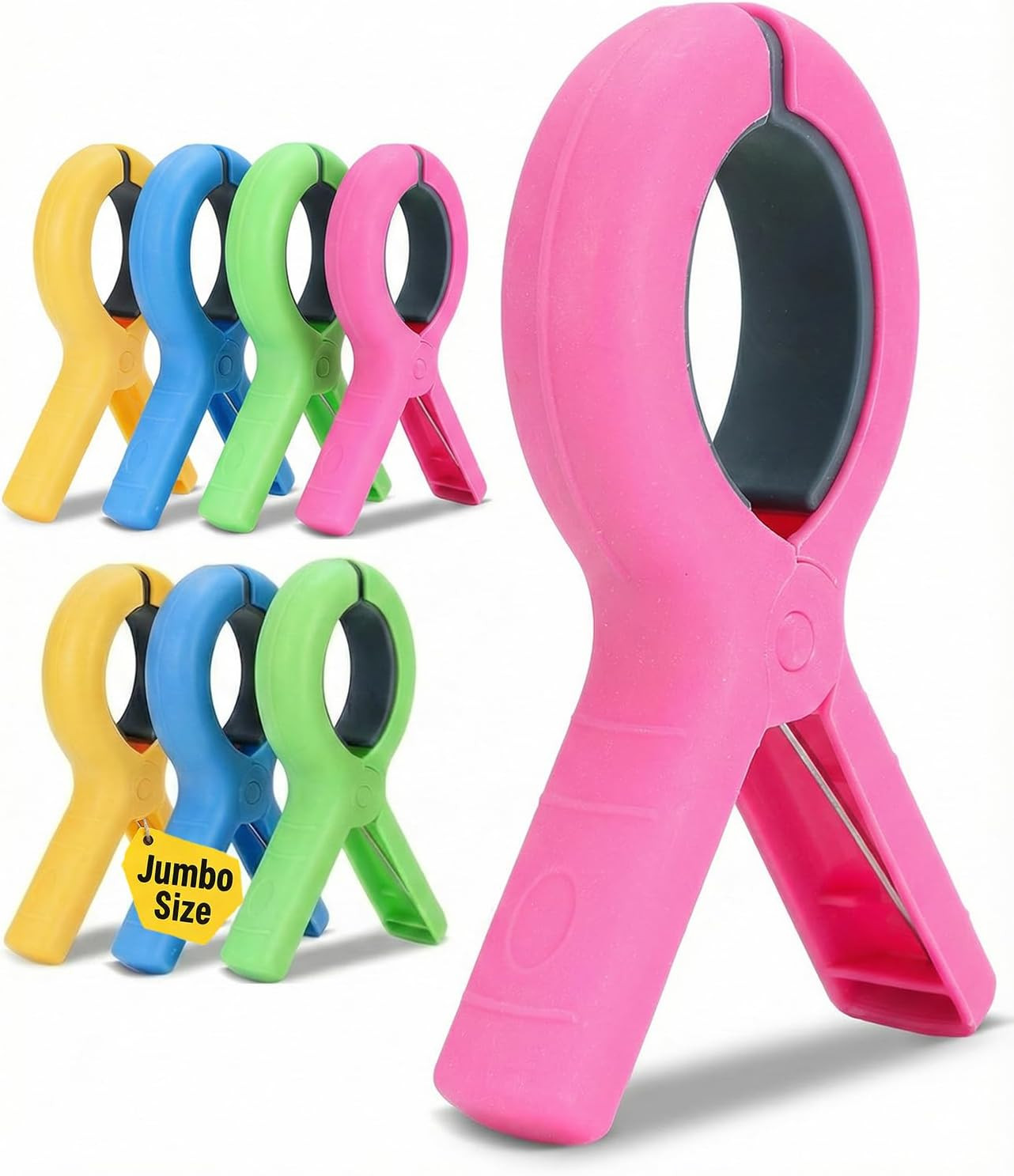 Clips 5.1 Inch, 8 Pack For Beach Chair, Cruise, Pool