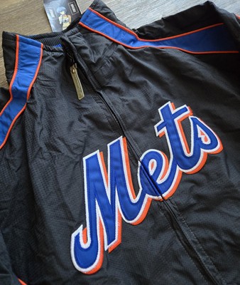 Majestic York Mets MLB Baseball Full-Zip Jacket Authentic Youth