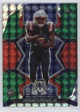 2022 Panini Mosaic Rookies Choice Red and Green Prizm Pierre Strong Jr #323 15ej