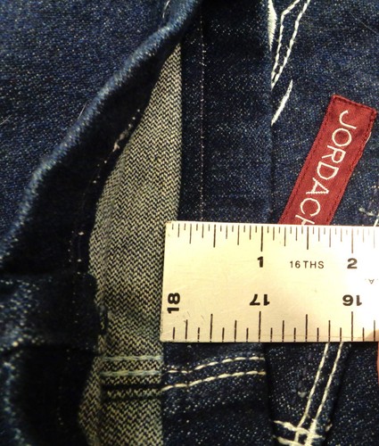 Minty Vintage Jordache Jeans Mens 36 x 29 Dark Wash Denim almost no wear - Picture 17 of 17