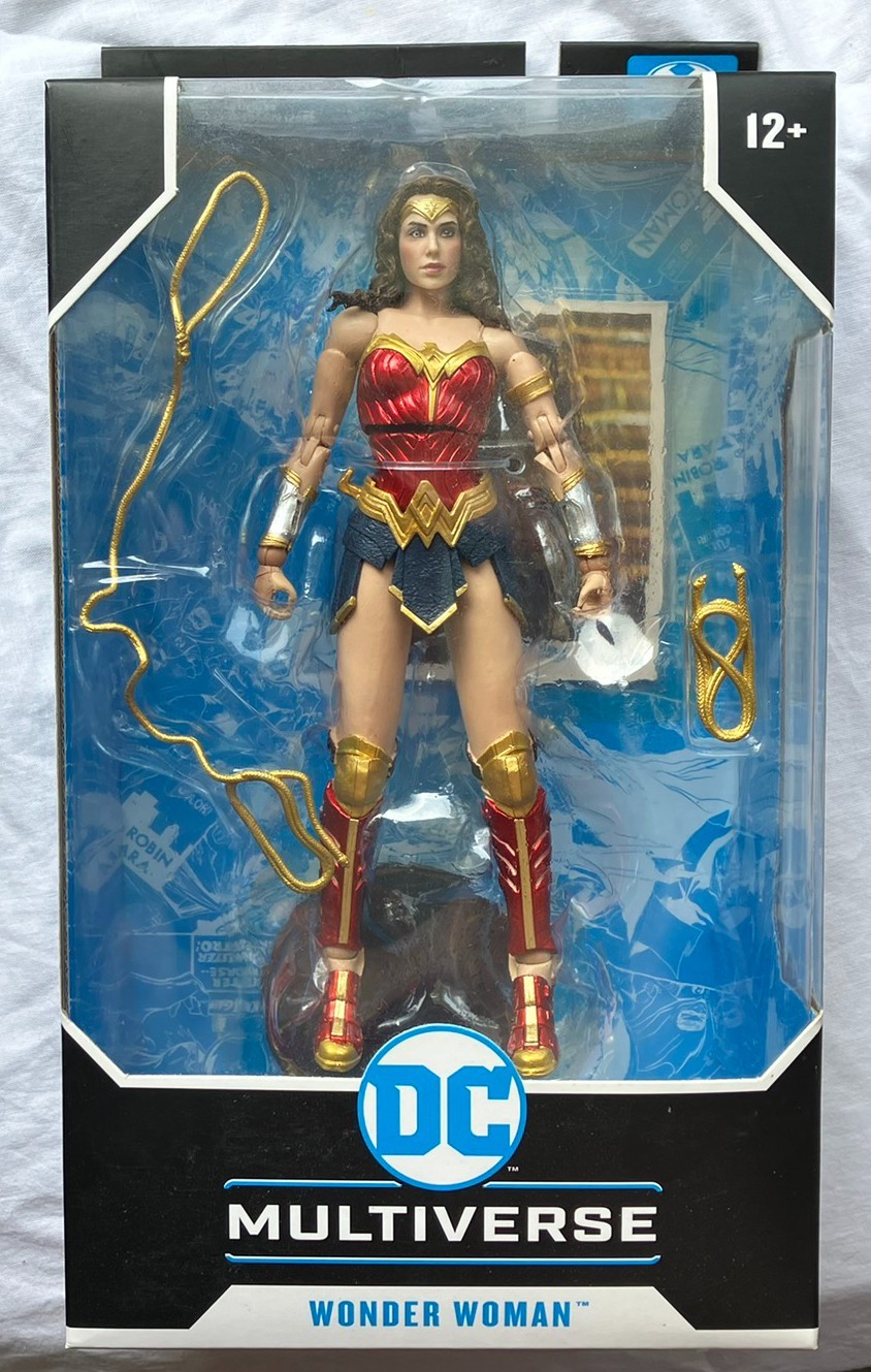 Wonder Woman Action Figure DC Multiverse McFarlane Toys - 1984 Movie *SEALED*