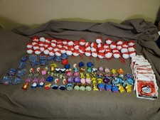 Vintage Pokemon Burger King Toys Balls Bags Lot 56 READ