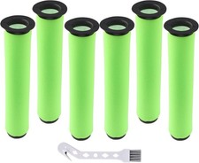 6 Pack Air Ram Filter Replacement for Bissell AirRam Stick Cordless Vacuum