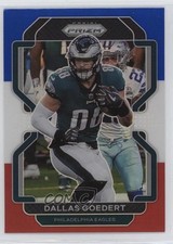 2021 Panini Prizm Red White & Blue Prizm Dallas Goedert #220 sq1