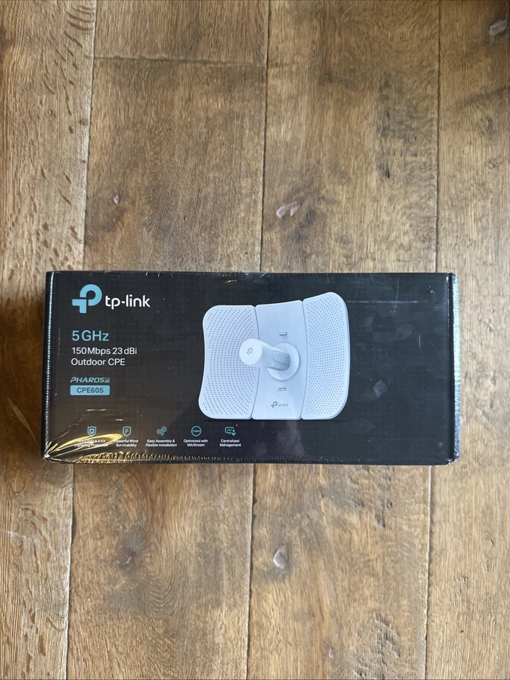 TP-Link CPE610 5GHz 150Mbps 23dBi Outdoor CPE MIMO Antenna - Photo 1/4