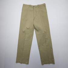 Vintage Boy Scouts Australia Pants Mens 34 x 31.5" Measured Green Chino