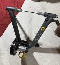 CycleOps Magnetic Indoor Bike Trainer, Foldable, Gray/Yellow/Black