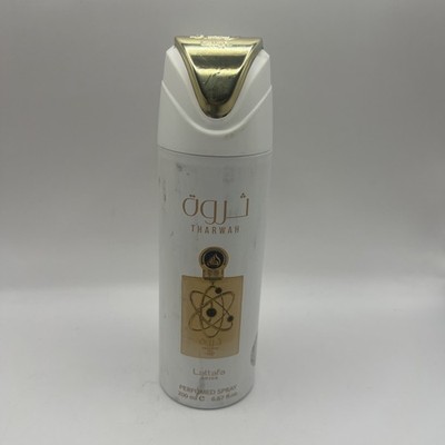 Lattafa Tharwah Gold Perfumes Spray 6.67oz -** See Pics **