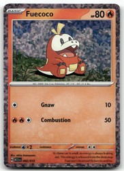 Fuecoco 002/015 McDonald's Promos 2023 Holo Promo