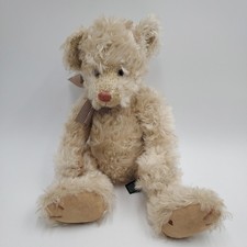 Russ Berrie Claridge 100th Anniversary 14" Bear Stuffed Animal Plush Toy VTG
