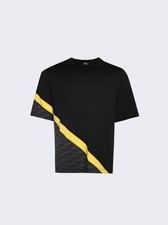 Fendi FF Monogram T Shirt Cotton Mens Size Small Oversized Fit