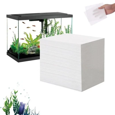 Aquarium Water Clarifying Sheets Aquarium Cleaning Sheets Water Polishing Pads - Image 1 of 4